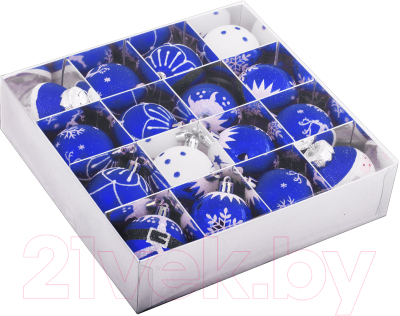 Набор шаров новогодних Золотая сказка Русская зима / 591985