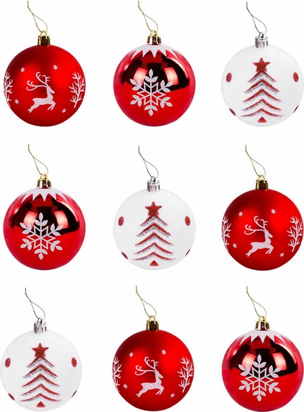 Набор шаров новогодних Золотая сказка Русская Зима / 591986 - фото