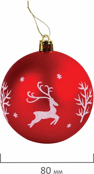 Набор шаров новогодних Золотая сказка Русская Зима / 591986