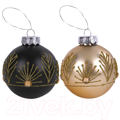 Набор шаров новогодних Золотая сказка Yin-Yang / 591995