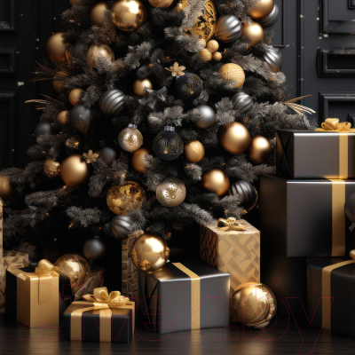 Набор шаров новогодних Золотая сказка Yin-Yang / 591995