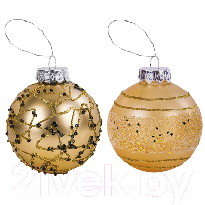 Набор шаров новогодних Золотая сказка Constellation / 591996