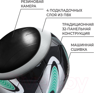 Футбольный мяч Onlytop 488231
