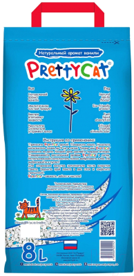 Наполнитель для туалета Prettycat Aroma Fruit / 620055