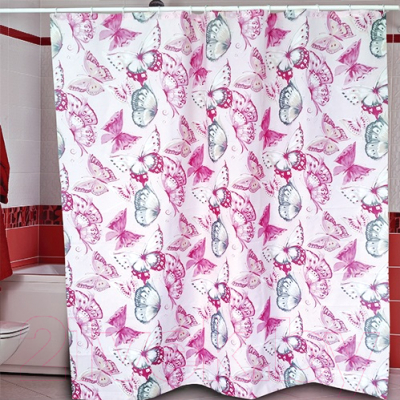 Шторка-занавеска для ванны Miranda Sare Pink