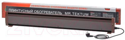 Теплый плинтус электрический Mr.Tektum Smart Line 1.1м правый - фото