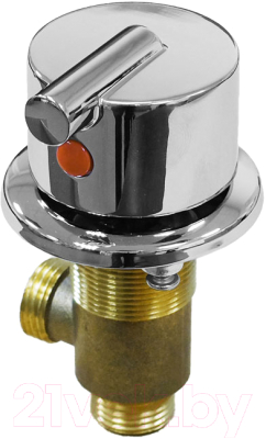 Вентиль скрытого монтажа для смесителя MVL FC-024H (хром) - фото