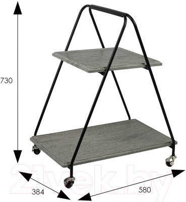 Сервировочный столик Мебелик Милн