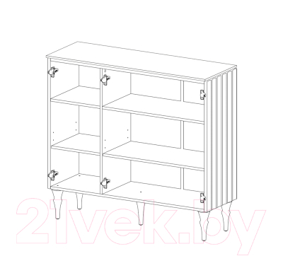 Тумба Мебель-Неман Лоренсо МН-043-05 (1)