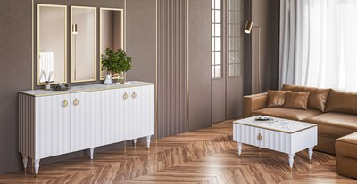 Журнальный столик Мебель-Неман Лоренсо / МН-043-38 (1)