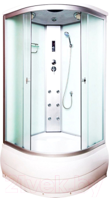 Душевая кабина Водный мир ВМ888 Е 100x100 (матовое стекло) - фото