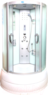 Душевая кабина Водный мир ВМ8815 100x100 (матовое стекло) - фото