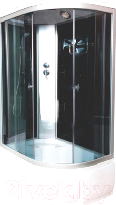 Душевая кабина Водный мир Cтандарт ВМ-886 Е L 80x120 (тонированное стекло) - фото