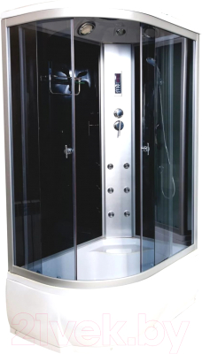 Душевая кабина Водный мир Комфорт ВМ-886 Е R 80x120 (тонированное стекло) - фото