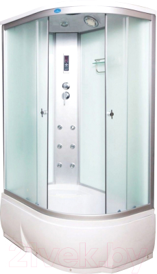 Душевая кабина Водный мир Комфорт ВМ-886 Е L 80x120 (матовое стекло) - фото
