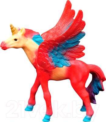 Фигурка коллекционная Masai Mara Мир фэнтези. Жеребенок-единорог с крыльями / MM206-420 - фото