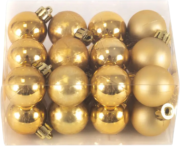 Набор шаров новогодних Белбогемия Классика ассорти 28372552 / 106148 - фото