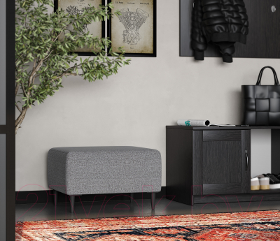 Пуф Mio Tesoro Тайвас (Twist 20 Dark Grey)