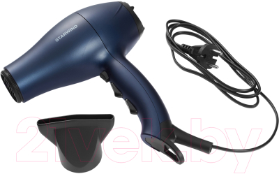 Профессиональный фен StarWind SHD 6062 (черный/синий)