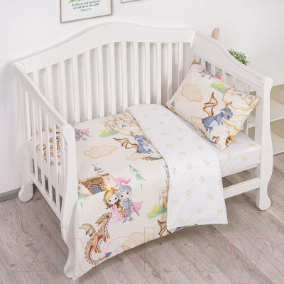 Комплект постельный для малышей АртПостель Воздушный замок 922 - фото