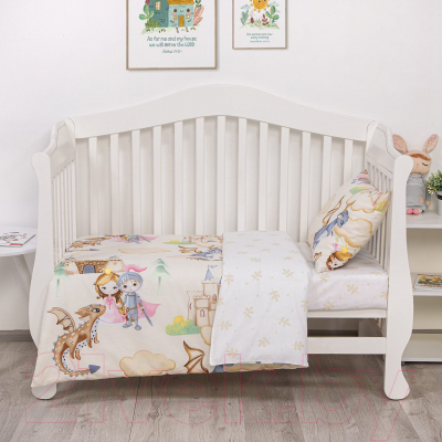 Комплект постельный для малышей АртПостель Воздушный замок 922