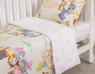 Комплект постельный для малышей АртПостель Воздушный замок 922