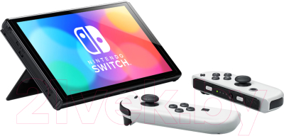 Игровая приставка Nintendo Switch OLED (белый)