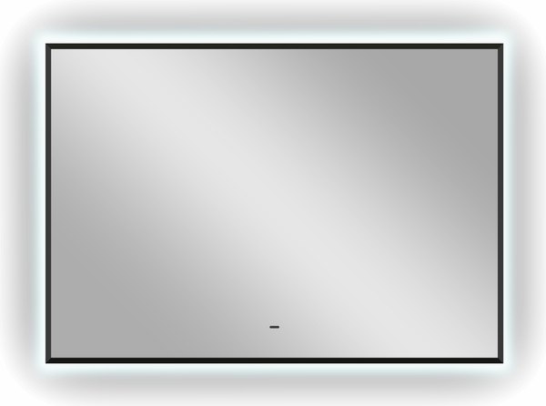 Зеркало Континент Meridian Black Led 100x70 - фото