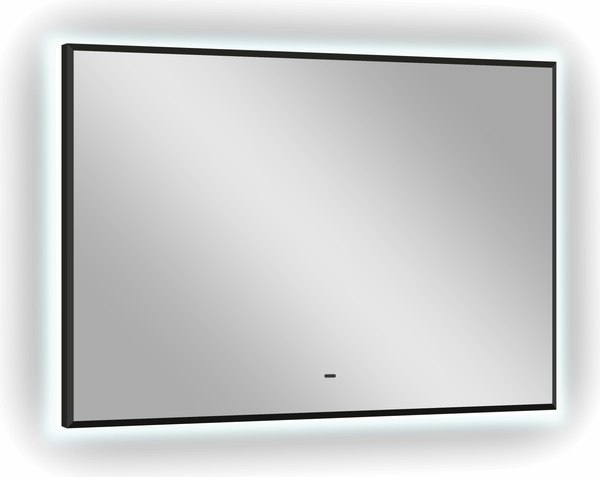 Зеркало Континент Meridian Black Led 100x70