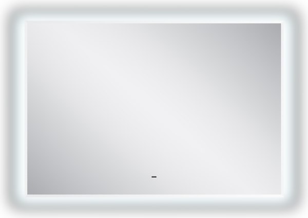 Зеркало Континент Meridian White Led 100x70 - фото