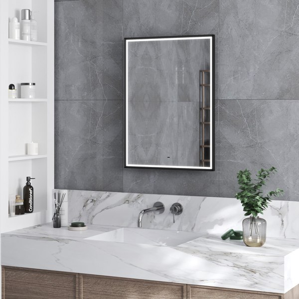 Зеркало Континент Stage Black Led 60x80 - фото