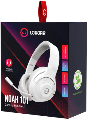 Наушники-гарнитура Lorgar Noah 101 / LRG-GHS101W