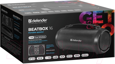 Портативная колонка Defender Beatbox 16 / 65216