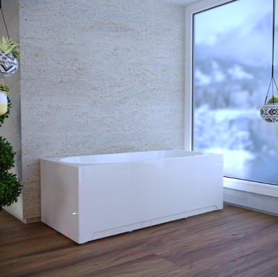 Ванна акриловая Radomir Вальс 200x100 / 1-01-2-0-9-195К (с сифоном)