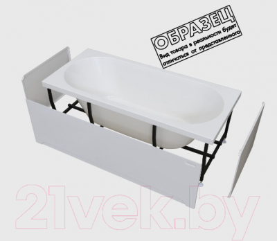 Ванна акриловая Radomir Вальс 200x100 / 1-01-2-0-9-195К (с сифоном)