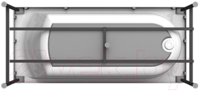 Ванна акриловая Radomir Николь 180x80 / 2-78-0-0-1-210Р (фронтальный, с каркасом)