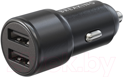 Адаптер питания автомобильный Breaking А01 2USB-A / 23174