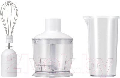 Блендер погружной StarWind SBP3242 (белый/серый)