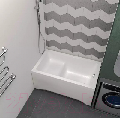 Ванна акриловая Radomir Джоанна 120x70 / 2-01-0-0-1-253Р (с каркасом)