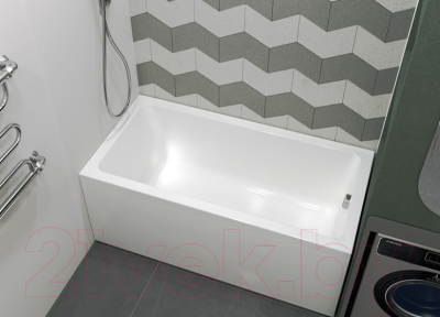 Ванна акриловая Radomir Джоанна 140x70 / 2-01-0-0-1-252Р (с каркасом)