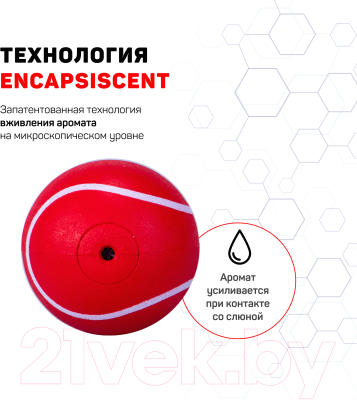 Игрушка для собак Playology Squeaky Chew Ball / P300710