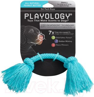 Игрушка для собак Playology Dri-Tech Rope / P3000818