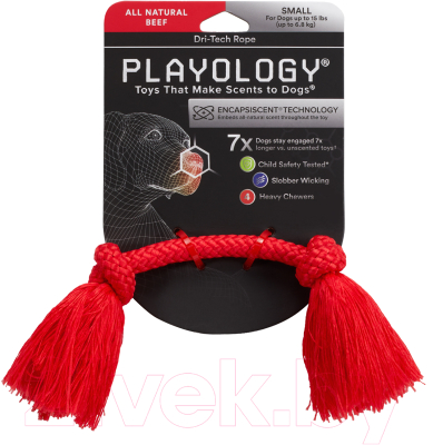 Игрушка для собак Playology Dri-Tech Rope / P300758