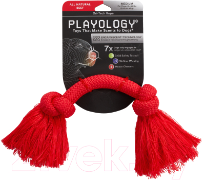 Игрушка для собак Playology Dri-Tech Rope / P300761