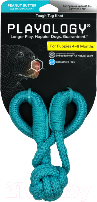 Игрушка для собак Playology Tough Tug Knot / P33359