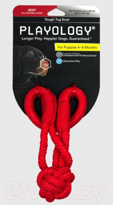 Игрушка для собак Playology Tough Tug Knot / P33358