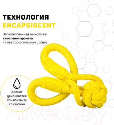 Игрушка для собак Playology Tough Tug Knot / P33360