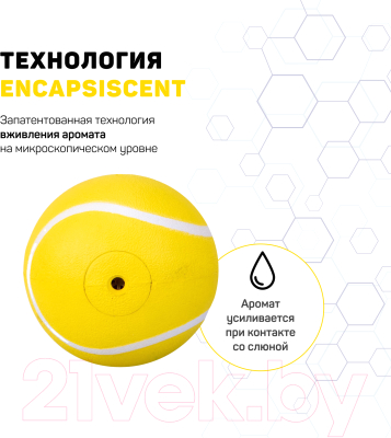Игрушка для собак Playology Squeaky Chew Ball / P33334