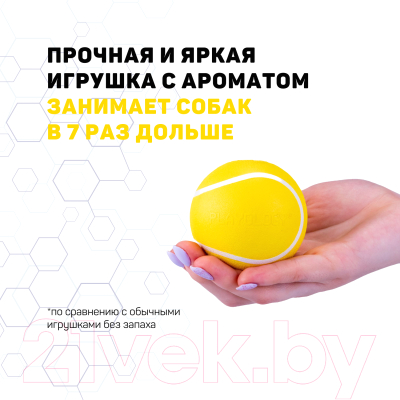 Игрушка для собак Playology Squeaky Chew Ball / P33334