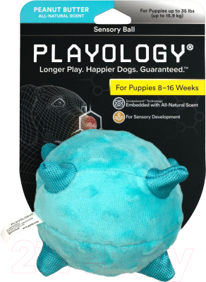 Игрушка для собак Playology Puppy Sensory Ball / P33339